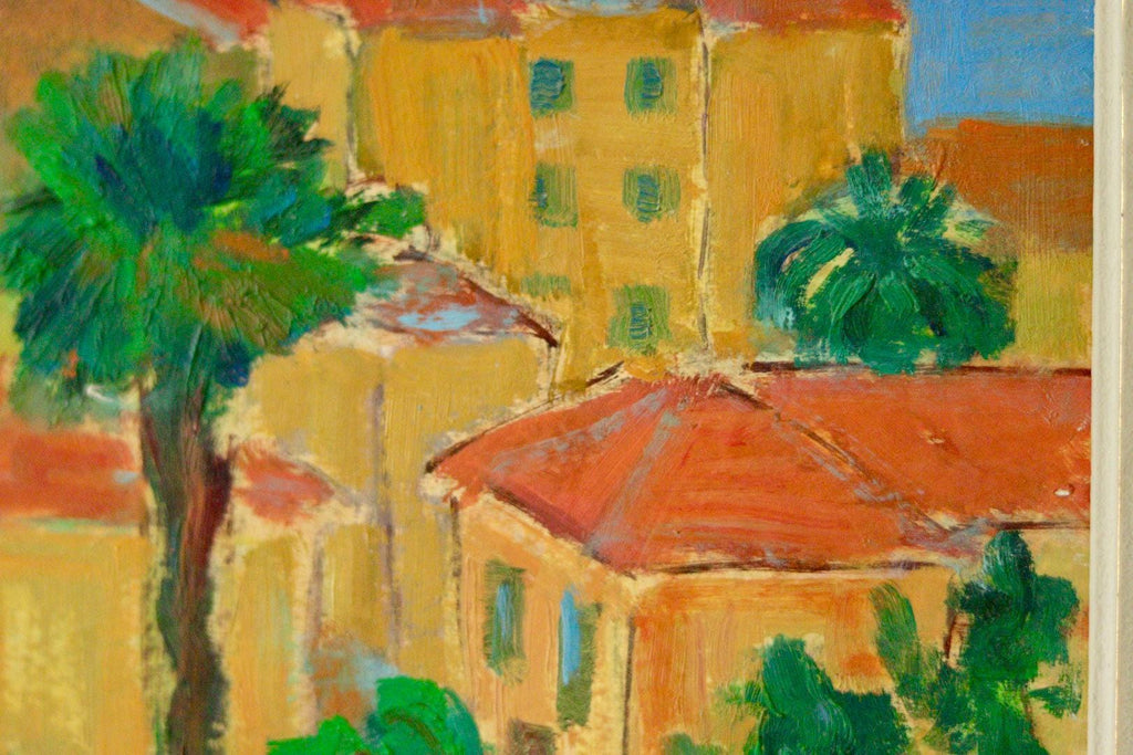 "Coastal Town" by Willy Lindeberg