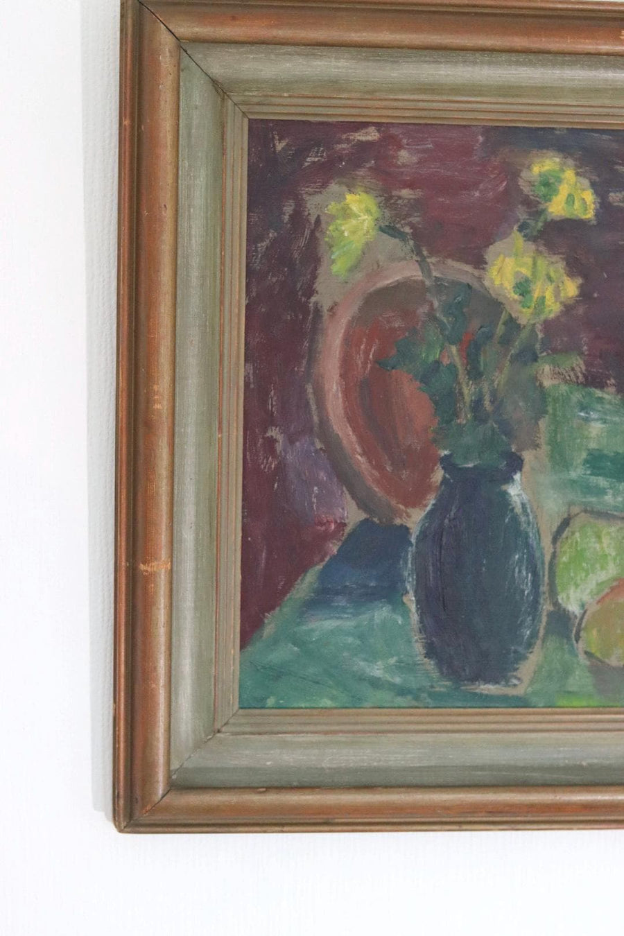 “Still Life: Vases and Fruit” by T.S.