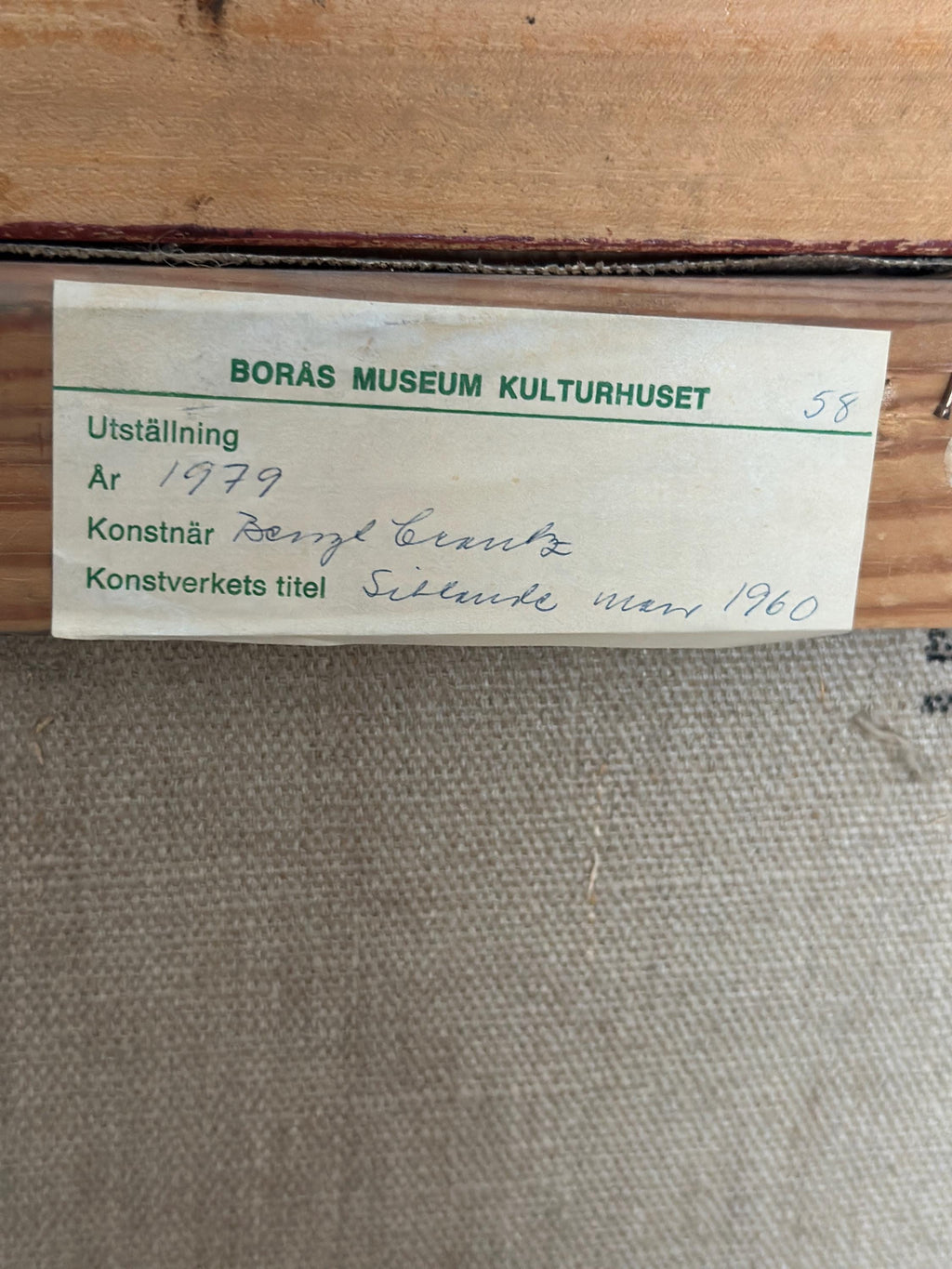 “Sitting Man” by Bengt