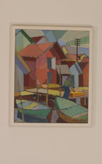 “Houses and Boats” by Helge Linden