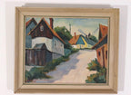 “Village Scene” by Alvar Johansson