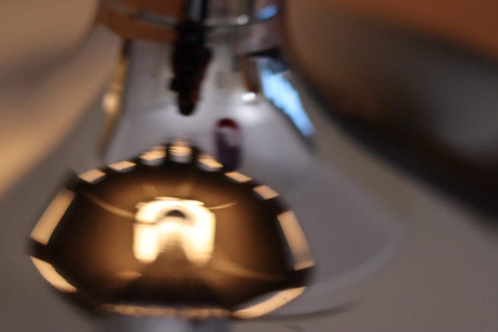 Chrome Table Lamp by Anna Ehrner for Ateljé Lyktan, 1970s