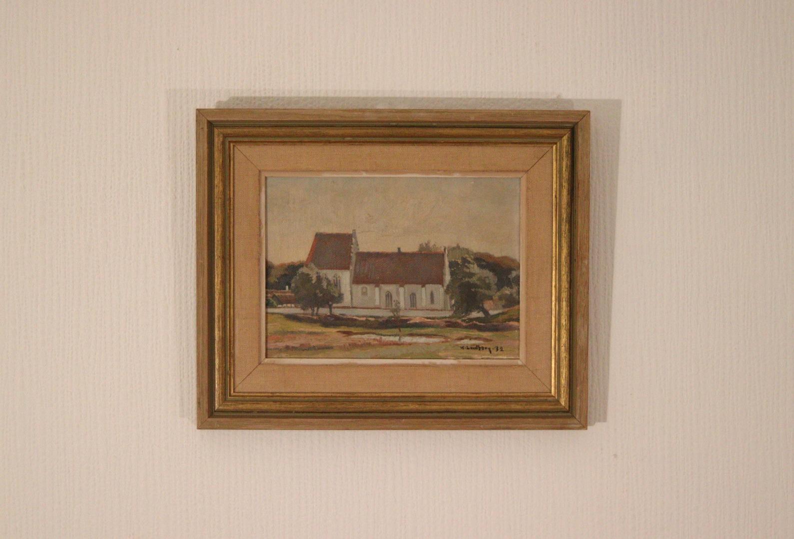 “Skanör Church” by Karl Lundborg