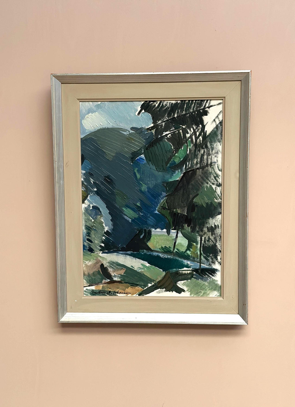 “Abstract Forest” by Gustav‑Adolf Johansson