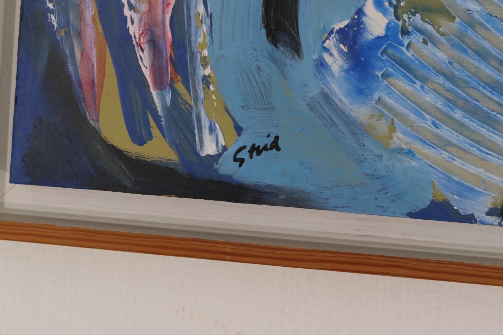 “Composition” by Hardy Strid (1921–2012)