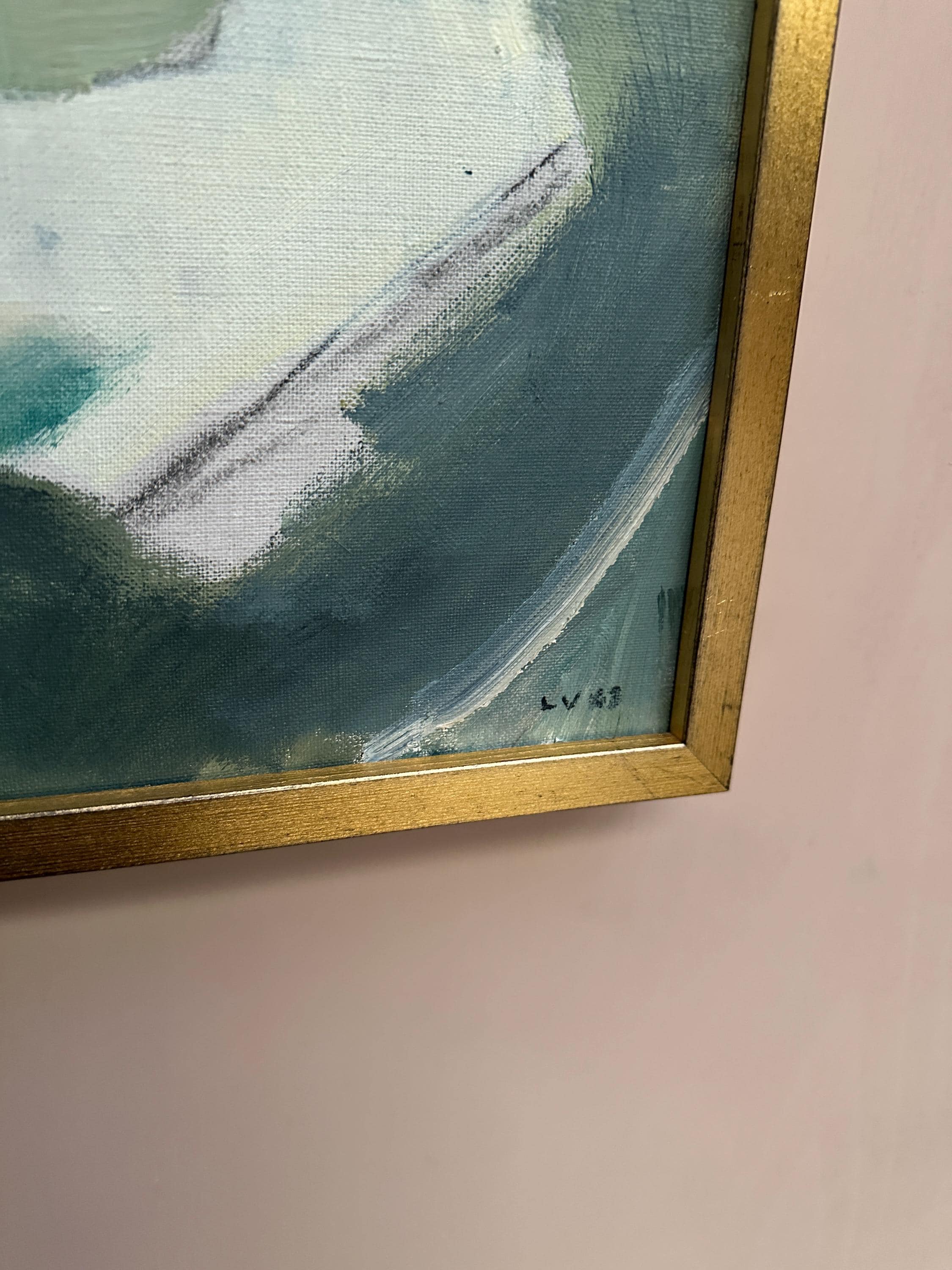 'Abstract Composition with Fish' by Lars Vidlund