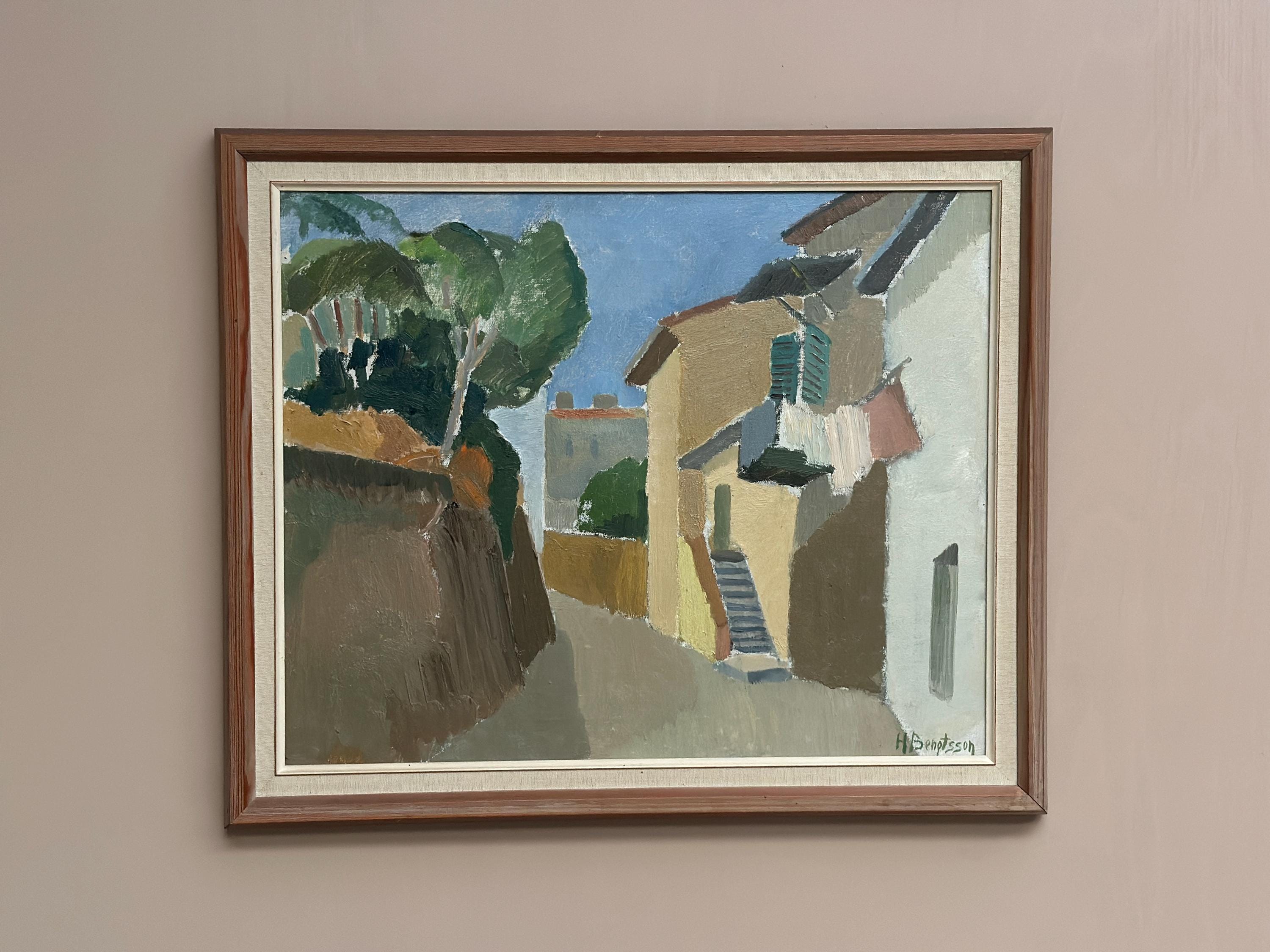 “Southern Village” by Hilmer Bengtsson