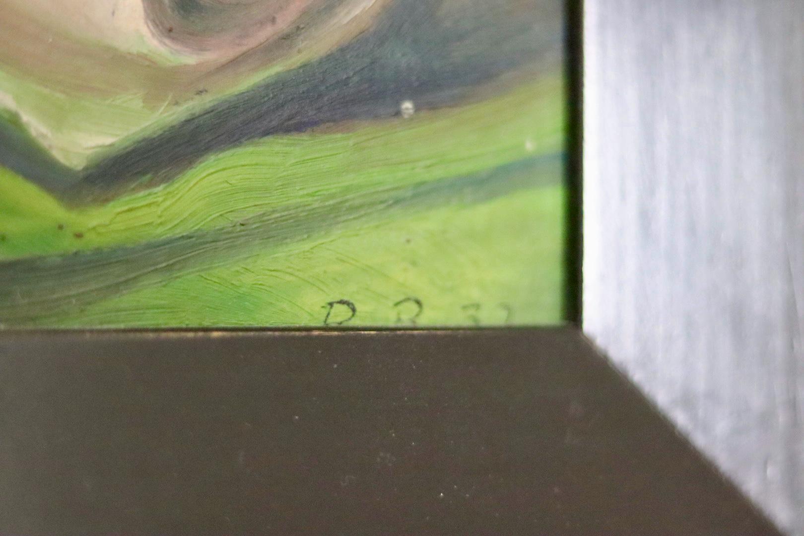 Swedish Mid-Century Oil On Panel Paintings "Pair of Still Life Panels"