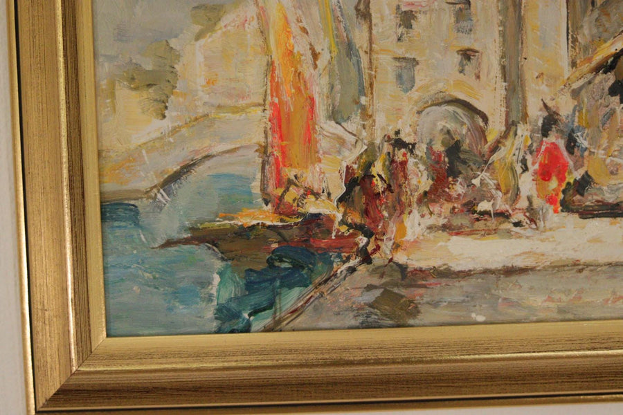 “Venice Scene” by Knut Norman