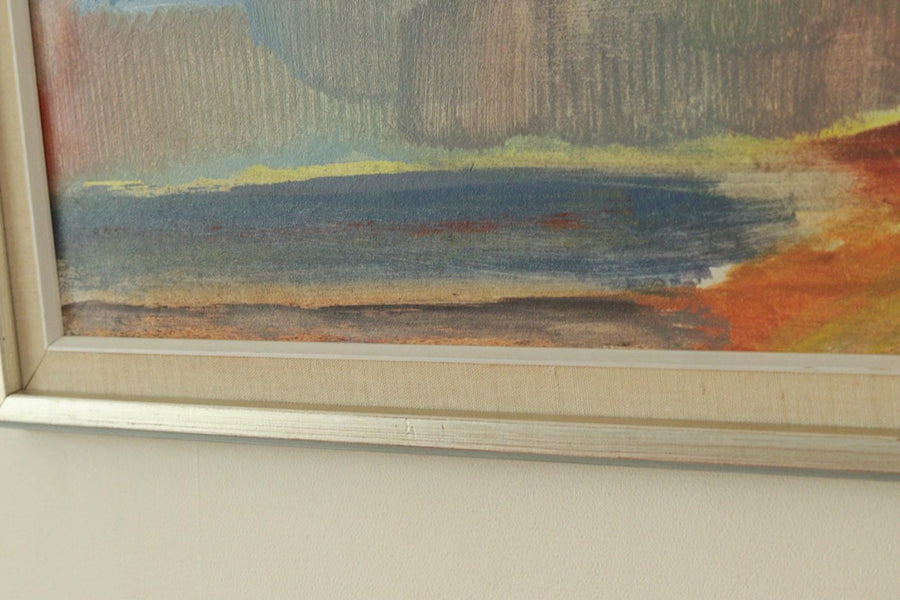 Original Mid Century Oil on Panel – “Illumination”
