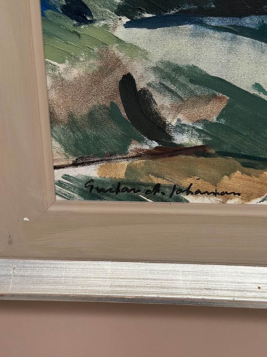 “Abstract Forest” by Gustav‑Adolf Johansson