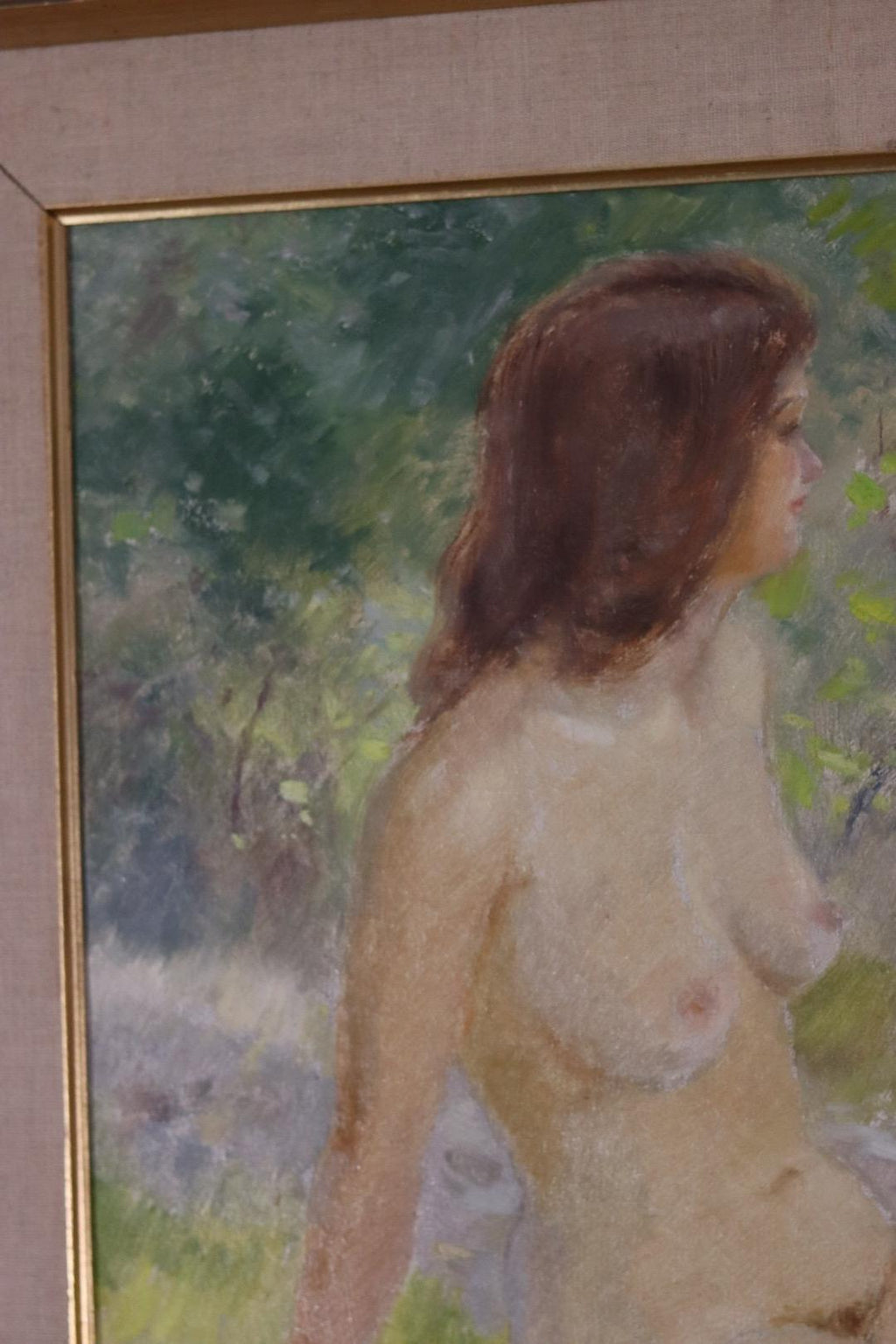 “Sitting Woman” by Karl Vilhelm Anstensen
