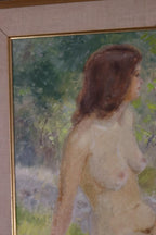 “Sitting Woman” by Karl Vilhelm Anstensen