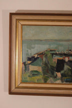 “Coastal Village” by K. Berndström