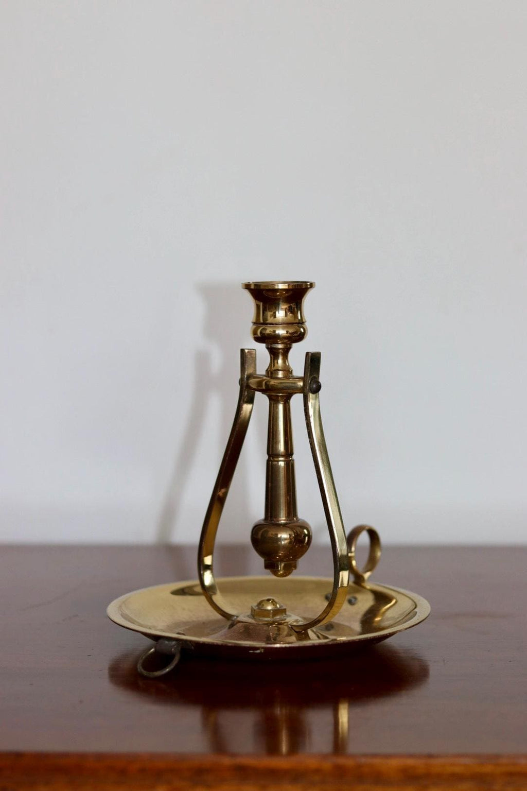Swedish Brass Candleholder