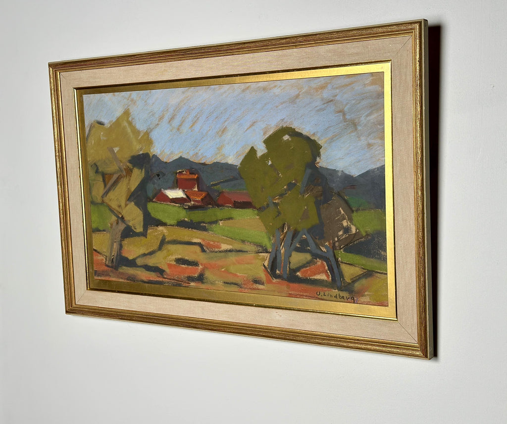 “Landscape with Tree” by Uno Lindberg
