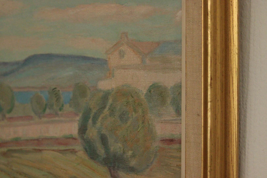 “Landscape with Buildings” by Erik Ulfonberg