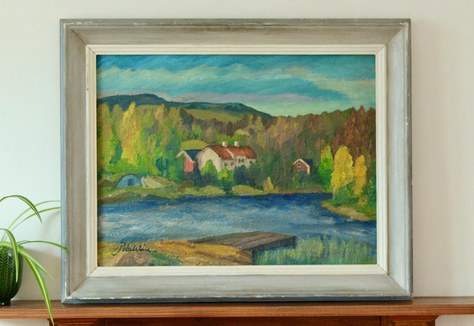 “Coastal Scene” – Wahlin