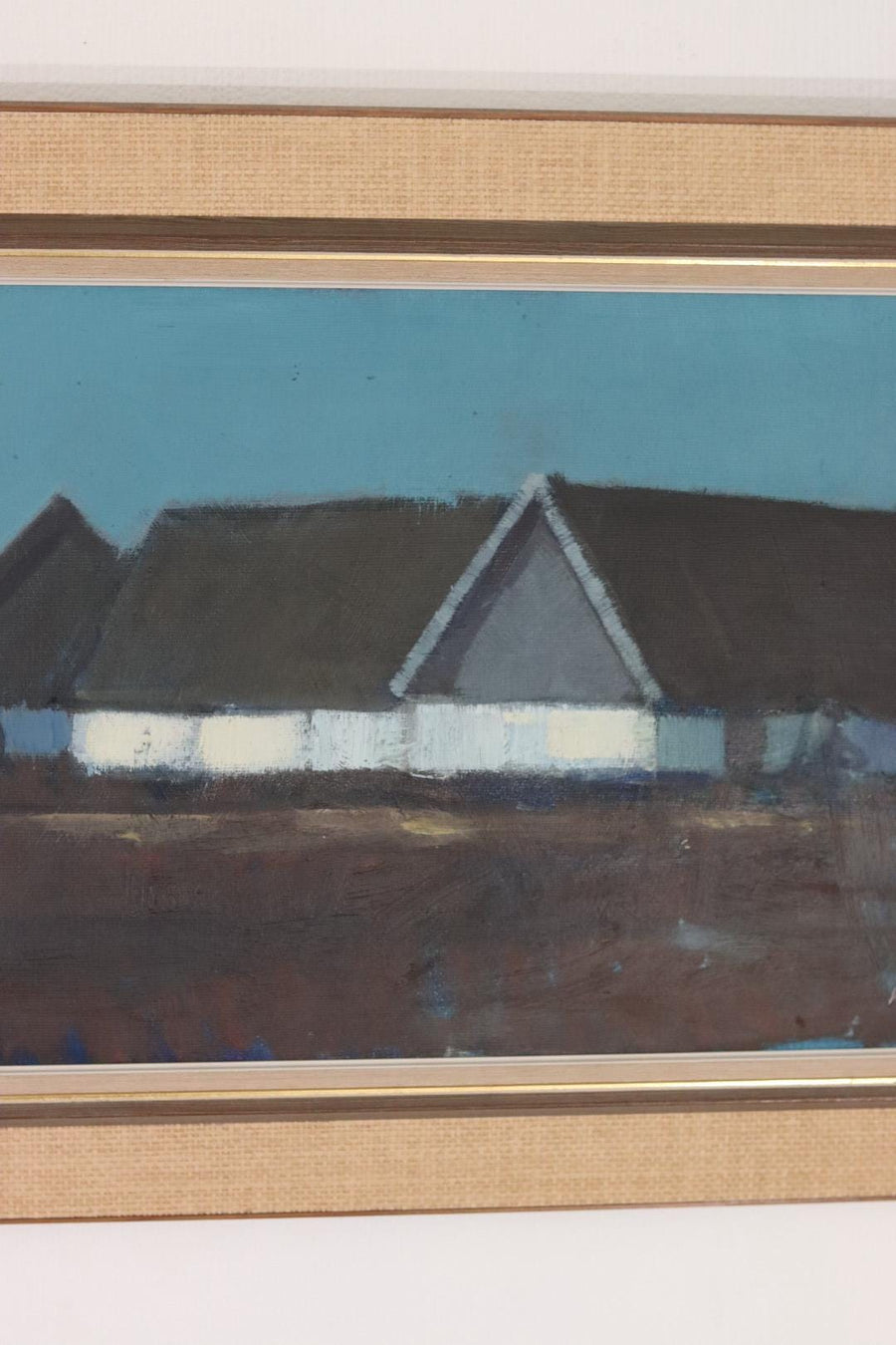 “Farm House Against a Blue Sky” by Bengt Hillgrund