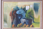 Original Swedish Oil on Canvas – “Vibrant Still Life”