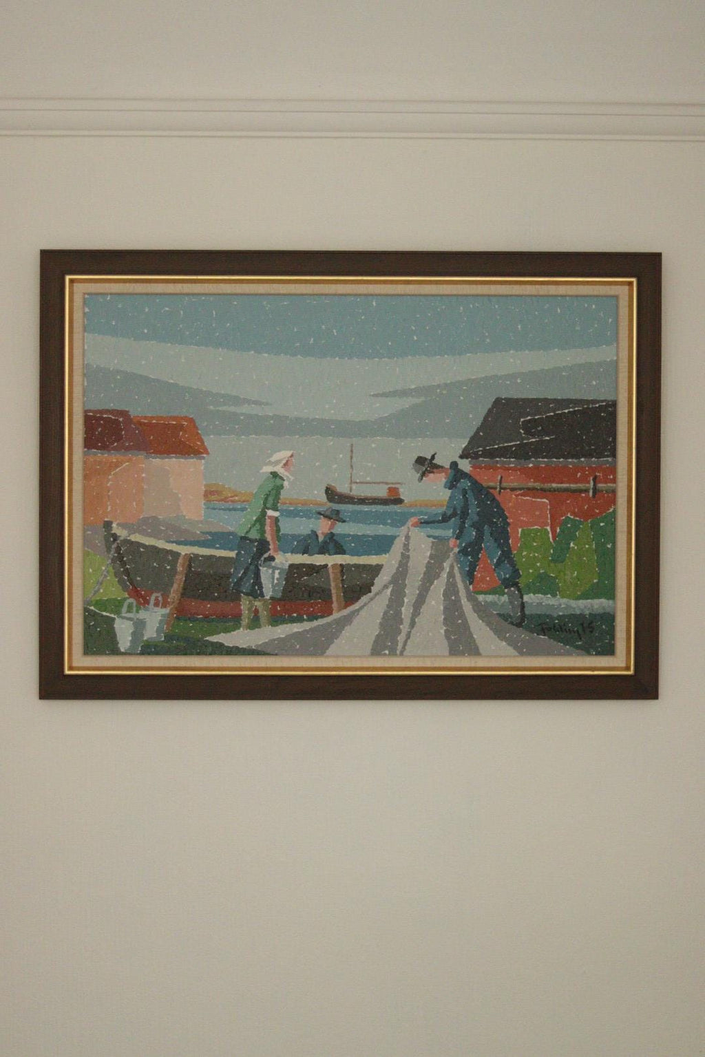 “Fisherman” by Gunnar Fohlin, 1975