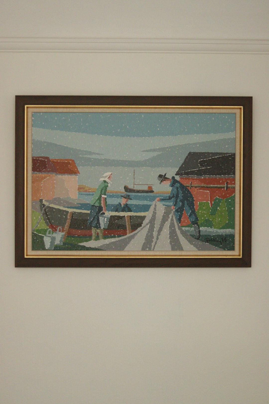 “Fisherman” by Gunnar Fohlin, 1975