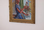 “Woman with Flowers” by Bendt Lauritzen