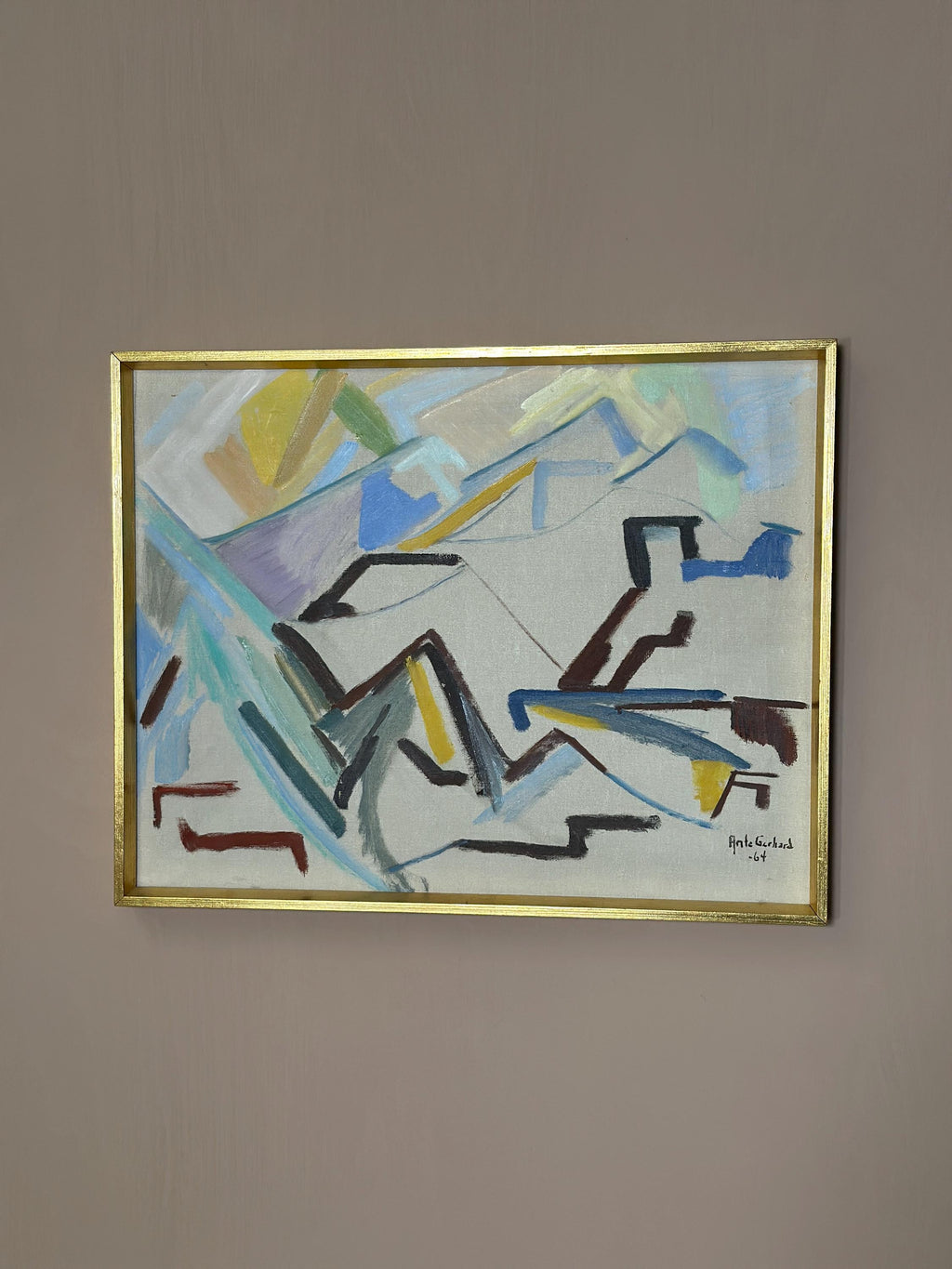 “Abstract Landscape” by Ante Gerhard