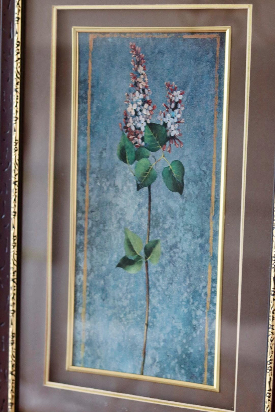 Mid-Century Original Swedish  "Trio of Flower Prints"