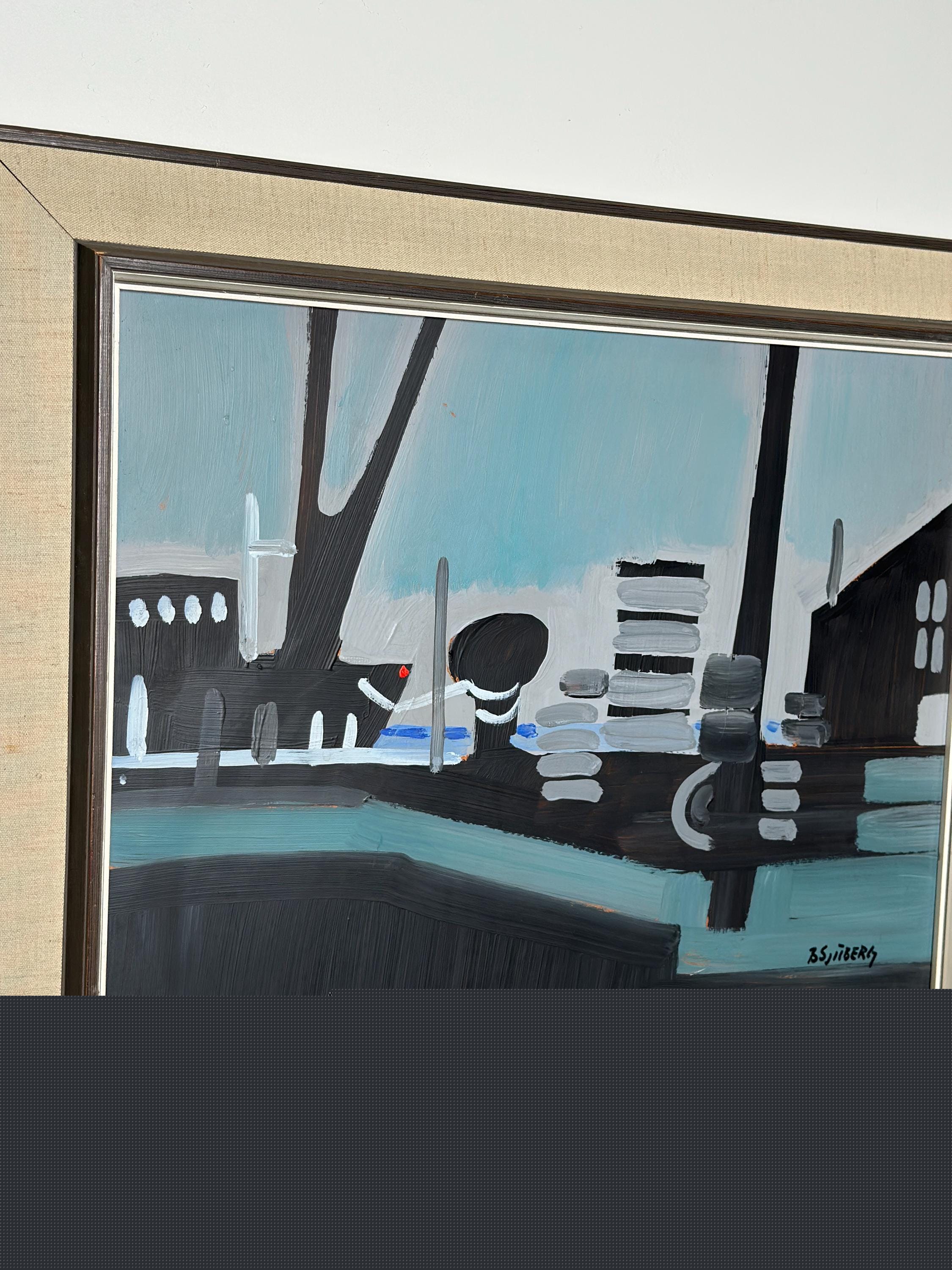 “Midnight Harbour” by BERTIL SJÖBERG