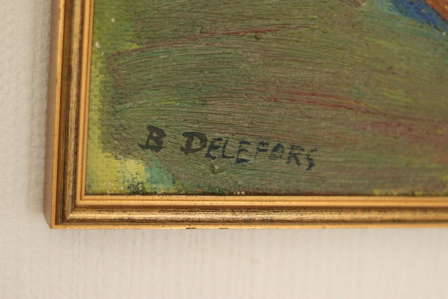 “Fruit and Bottle” by Bengt Delefors