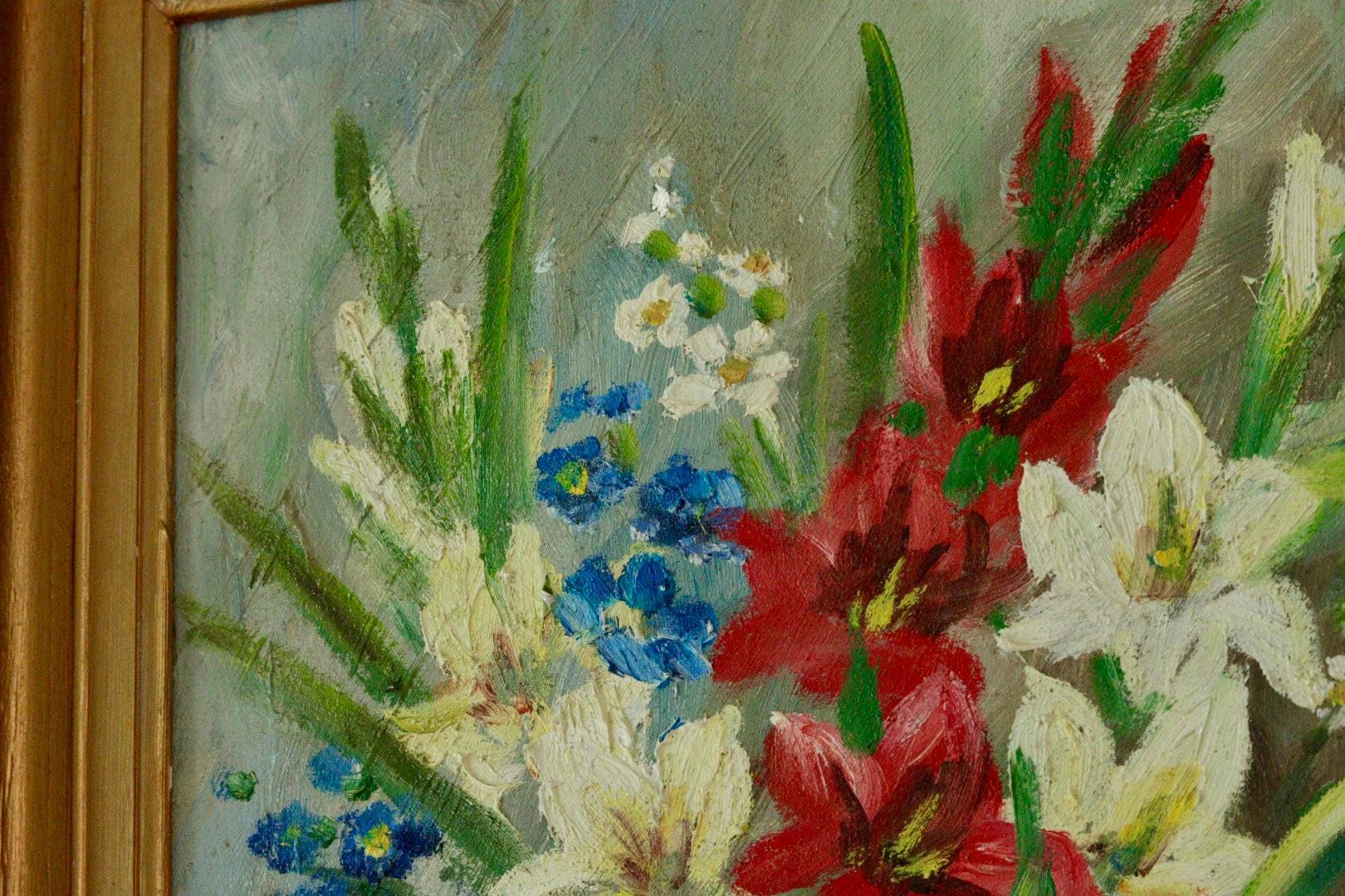 “Still Life Flowers” by Hilding N