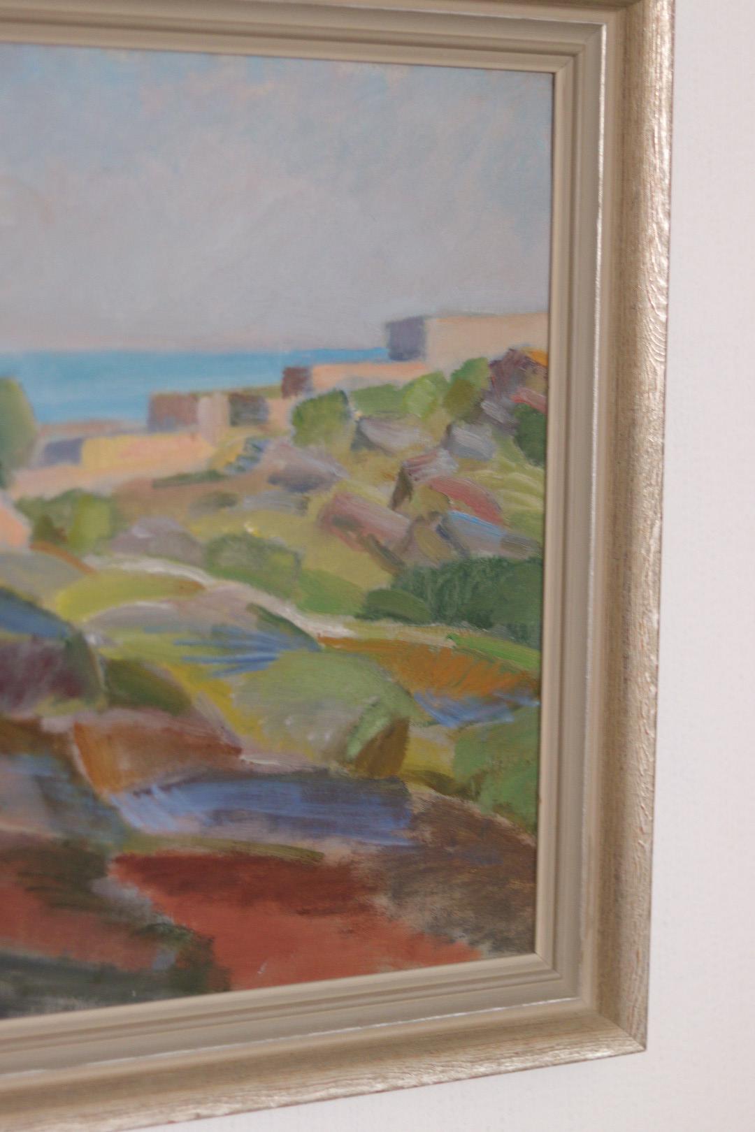 “Coastal Landscape” by Carl Deelsbo