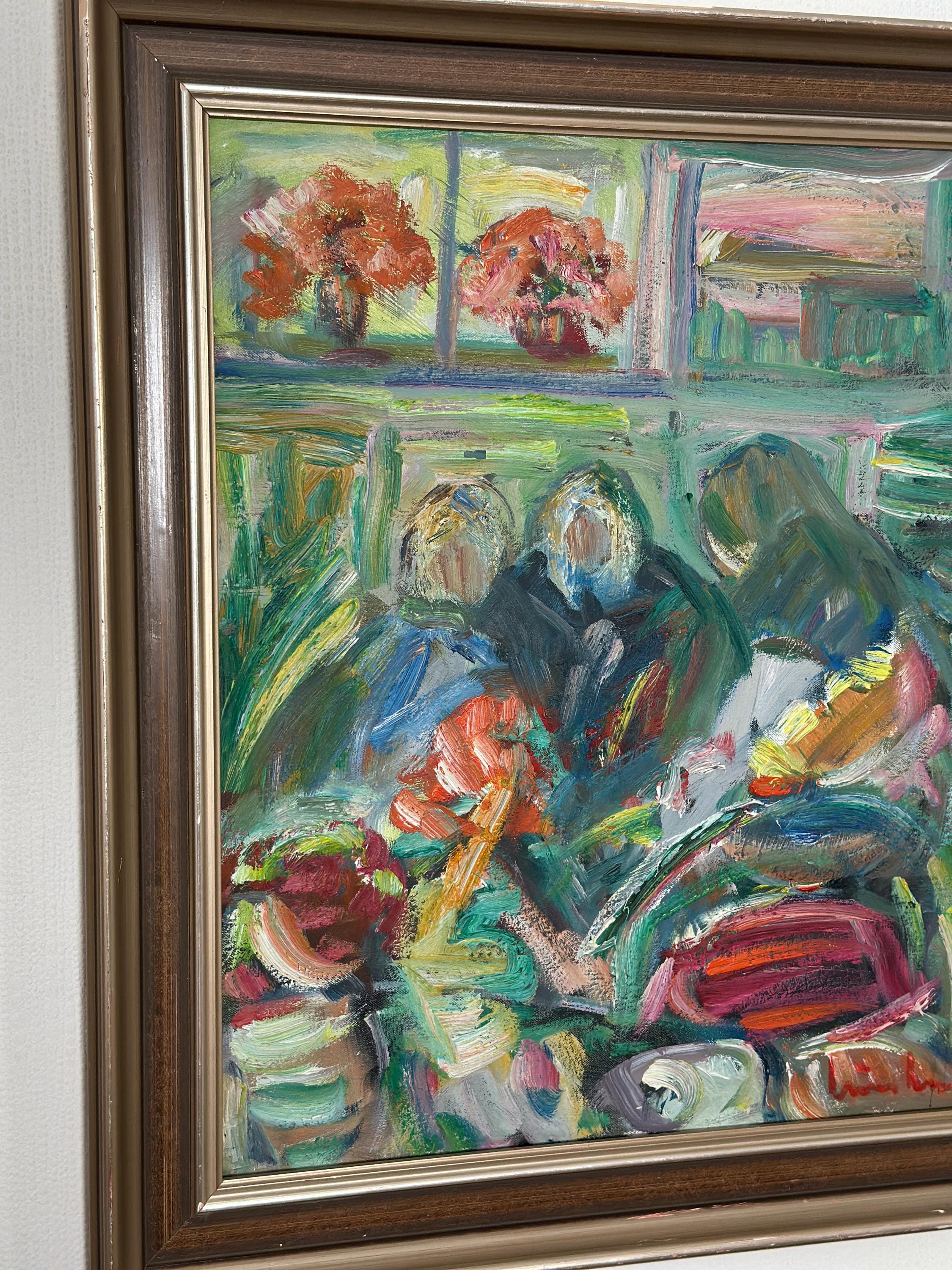 “Interior with Figures” by Erik Lo