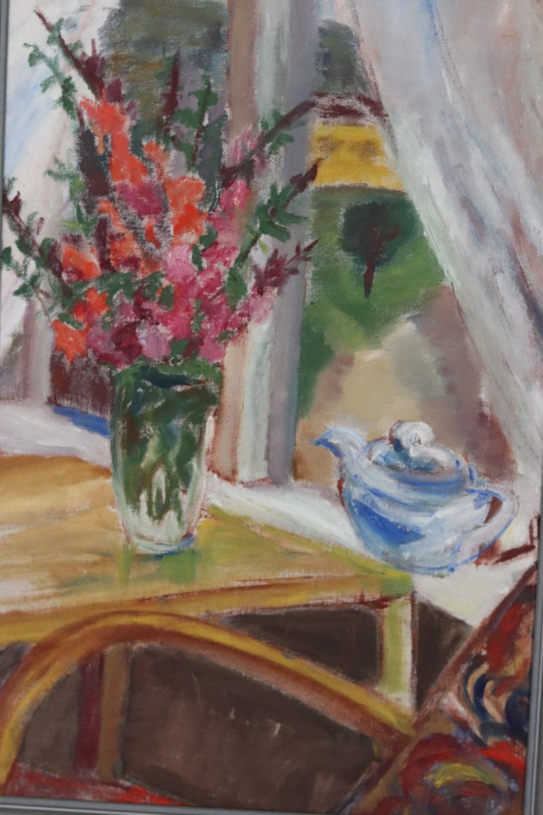 Flowers and Teapot