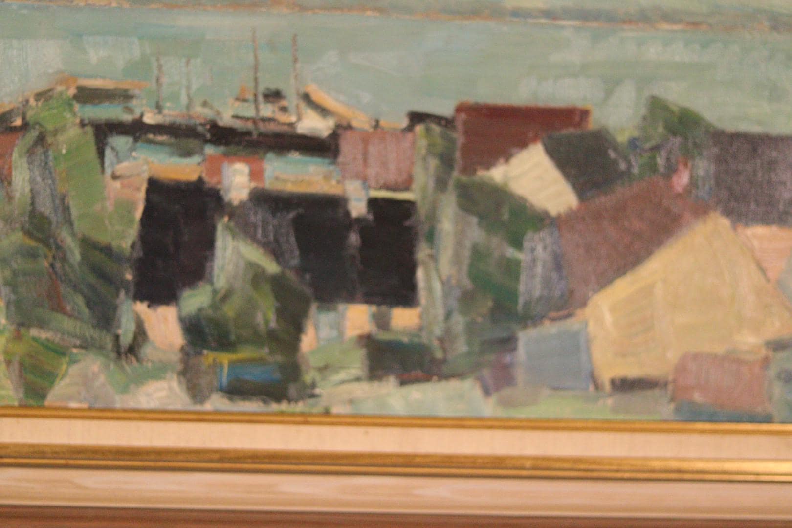 “Coastal Village” by K. Berndström