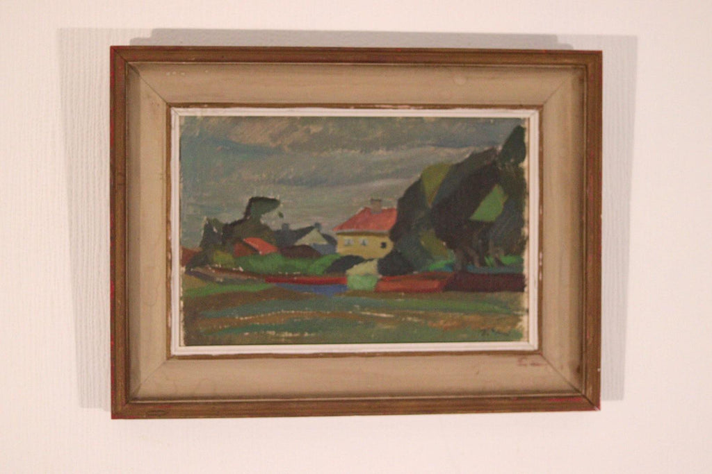 “Landscape with House” by Juho Suni