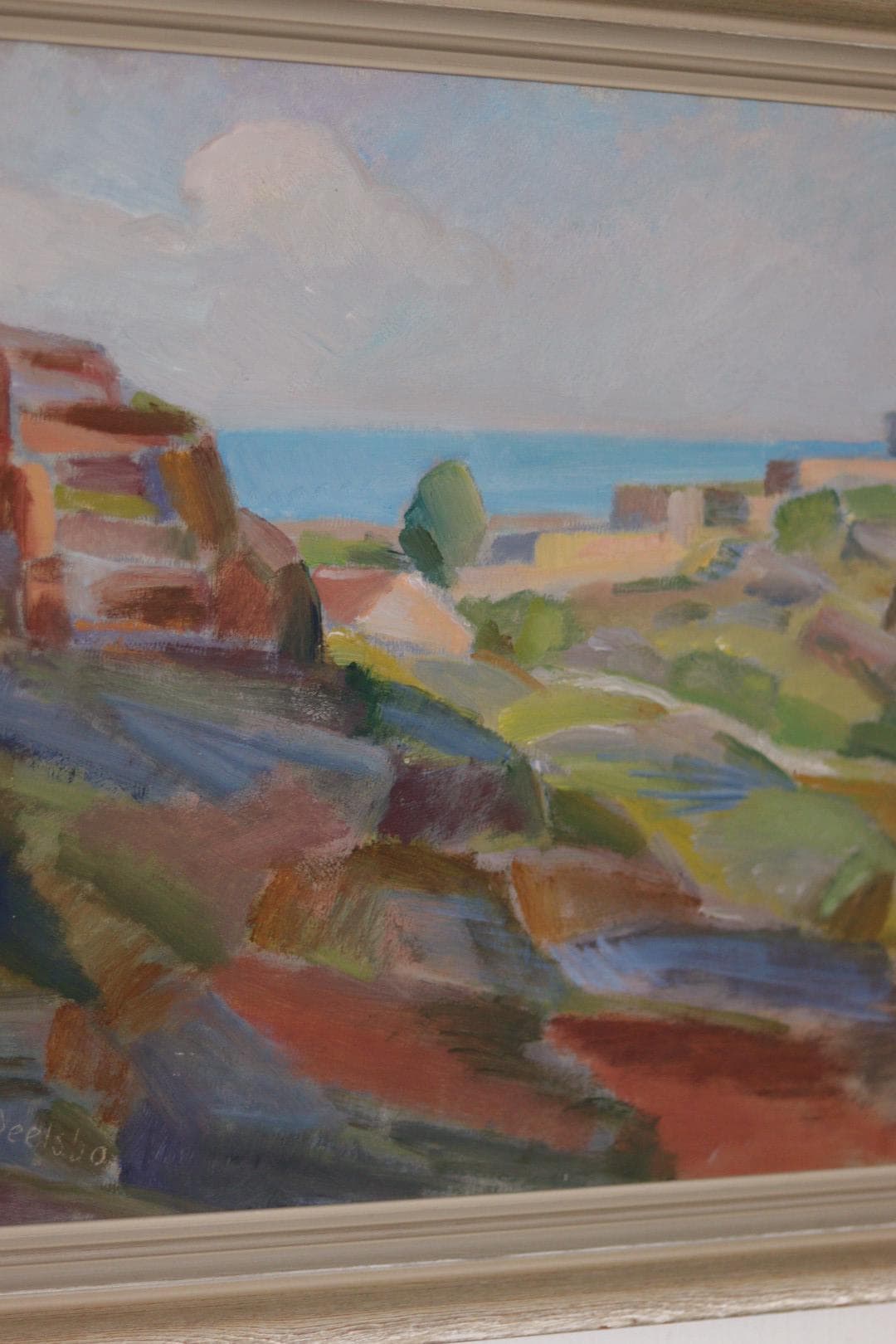 “Coastal Landscape” by Carl Deelsbo