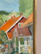 Street with Houses and Trees By Ulfe