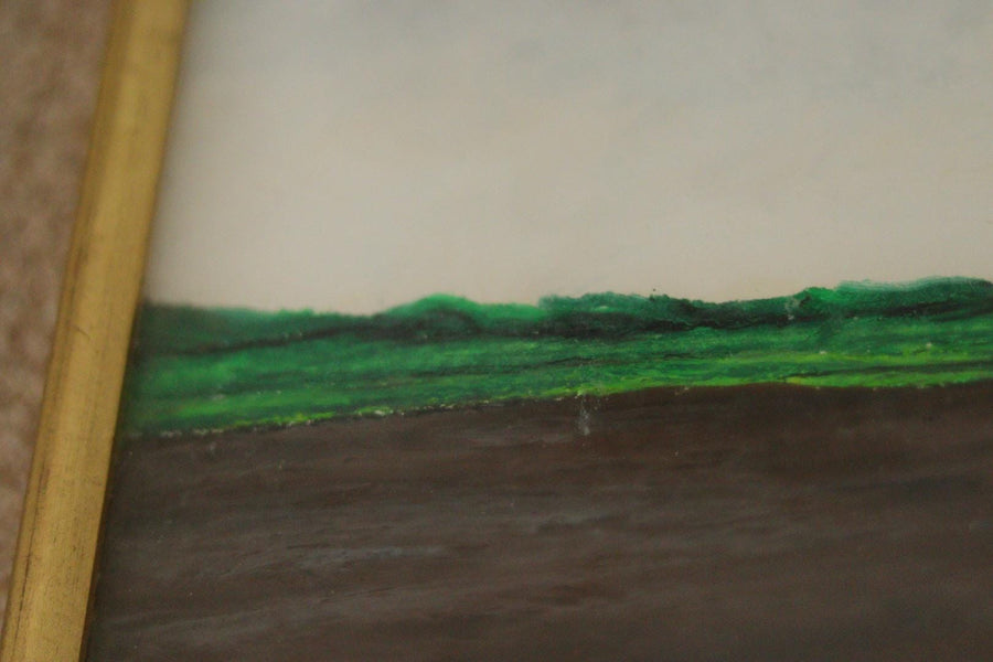 Original Mid-Century Swedish Watercolour On Paper – “Morning” by POA 78