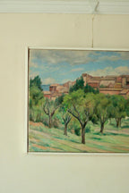 “Town with Trees” by Folke Berlinde