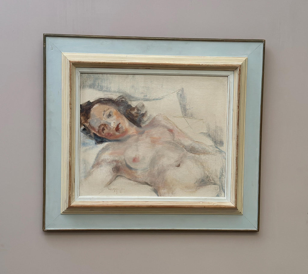 “Reclining Nude Woman” by Erik Magnusson