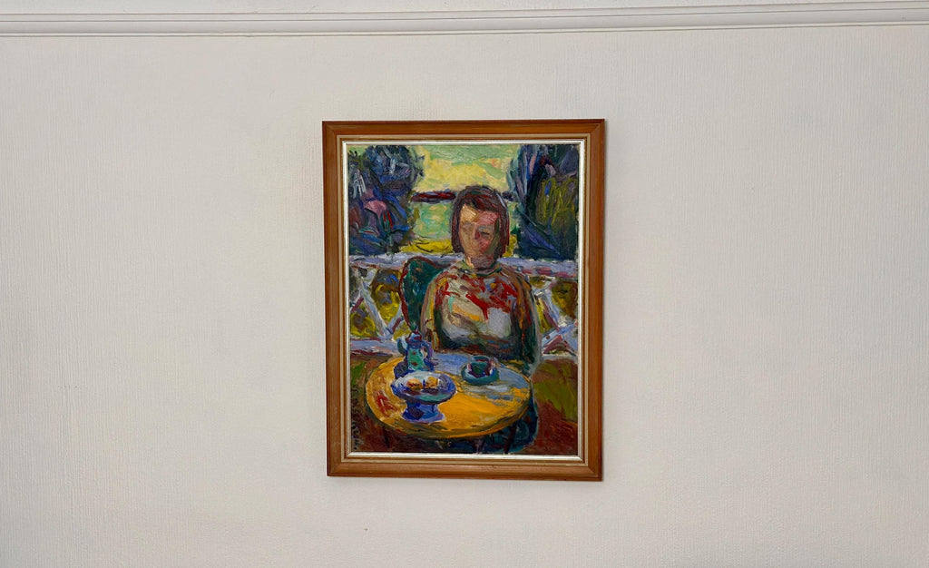 “Café Scene” by Bertil Eriksen