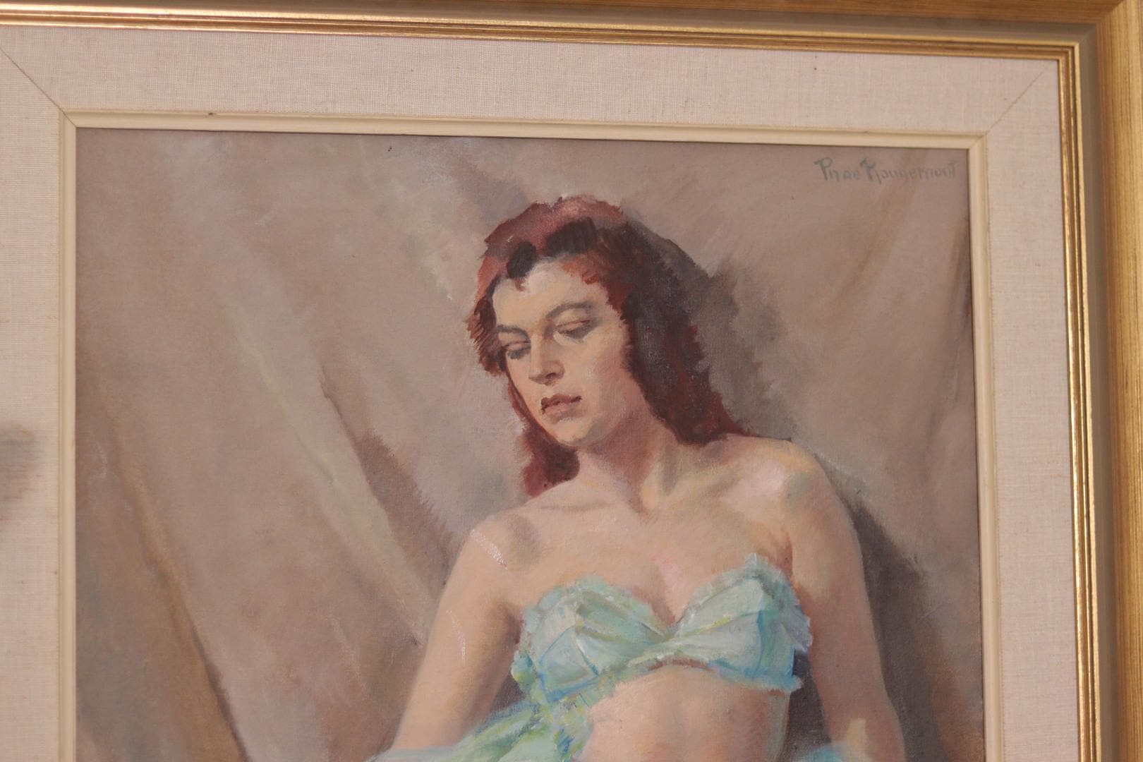 “Woman Portrait” by Philippe de Rougemont