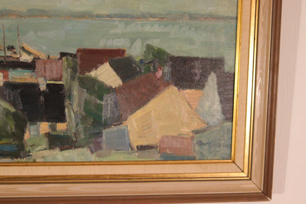 “Coastal Village” by K. Berndström