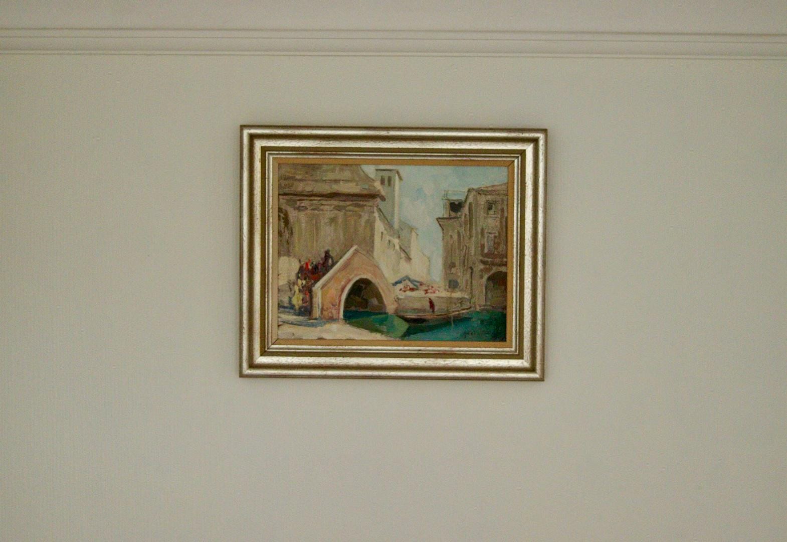 “Venice Scene” by Knut Norman