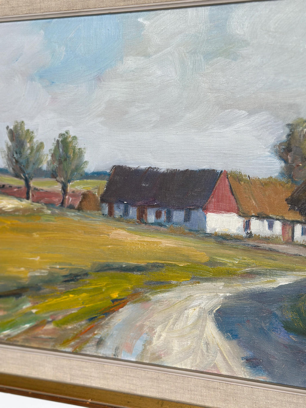 “Farm View” by P. O. Jansson