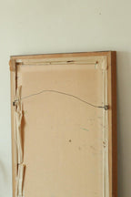 Original Mid Century Oil on Board – “Still Life with Flowers, Book and Object”