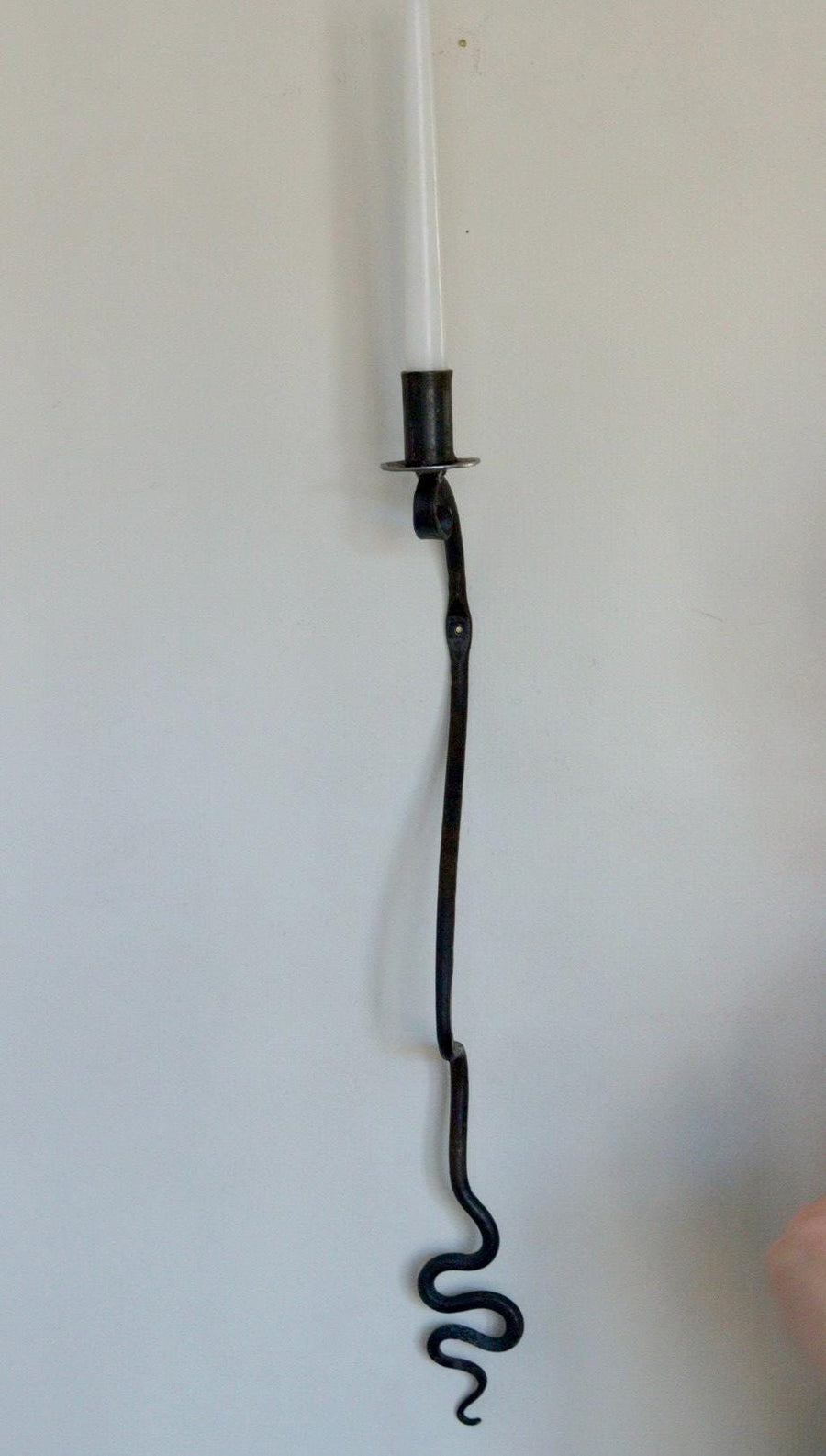Pair of Mid-Century-Swedish Sconces with Black Coating