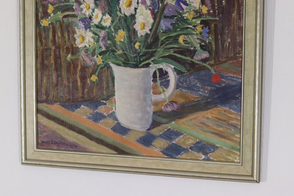 “Flower Still Life” by Bertil Lundgren